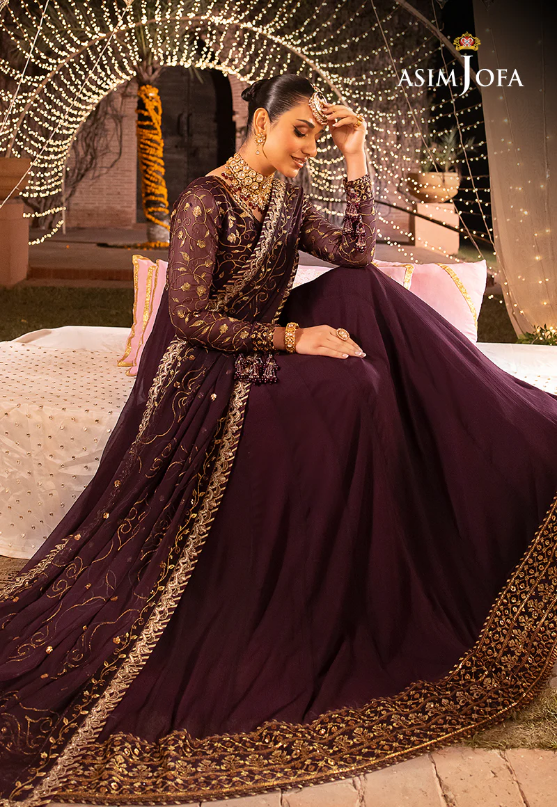 AJDA-24 EMBROIDERED CHIFFON  2 PCS - Image 9
