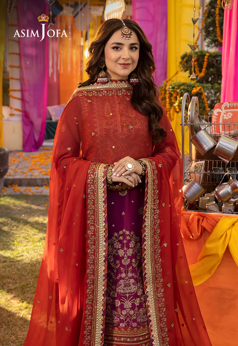 AJDA-27 EMBROIDERED LAWN SILK 3 PCS - Image 9