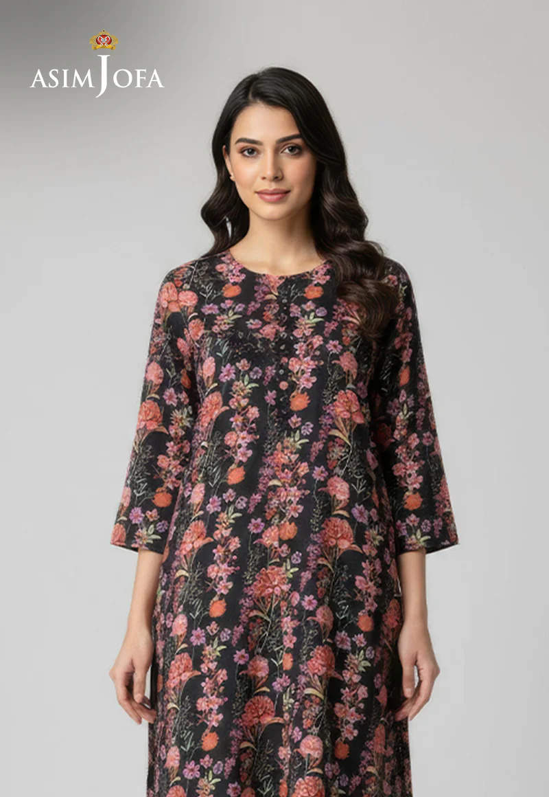 AJDSAI-55 PRINTED LAWN 1 PC - Image 2