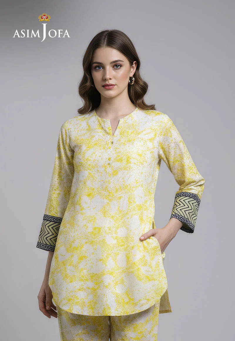 AJDSAI-649 PRINTED COTTON SILK STITCHED 1 PC - Image 2