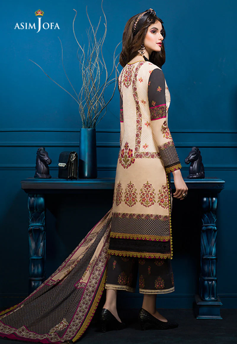 AJE-02 EMBROIDERED CAMBRIC 3 PCS - Image 10