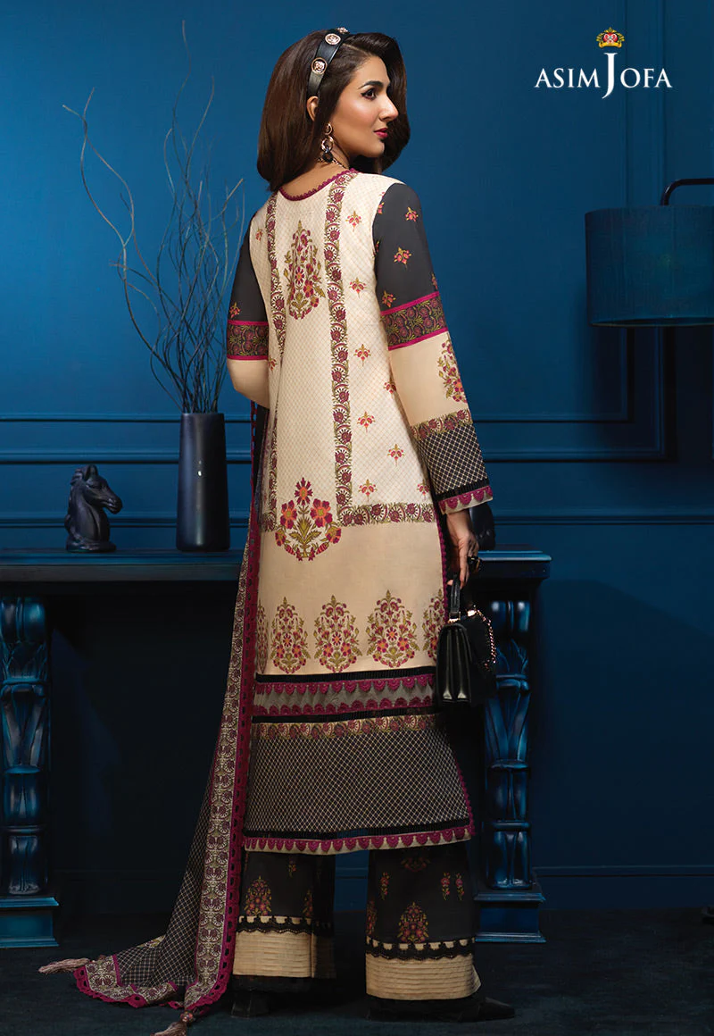 AJE-02 EMBROIDERED CAMBRIC 3 PCS - Image 4