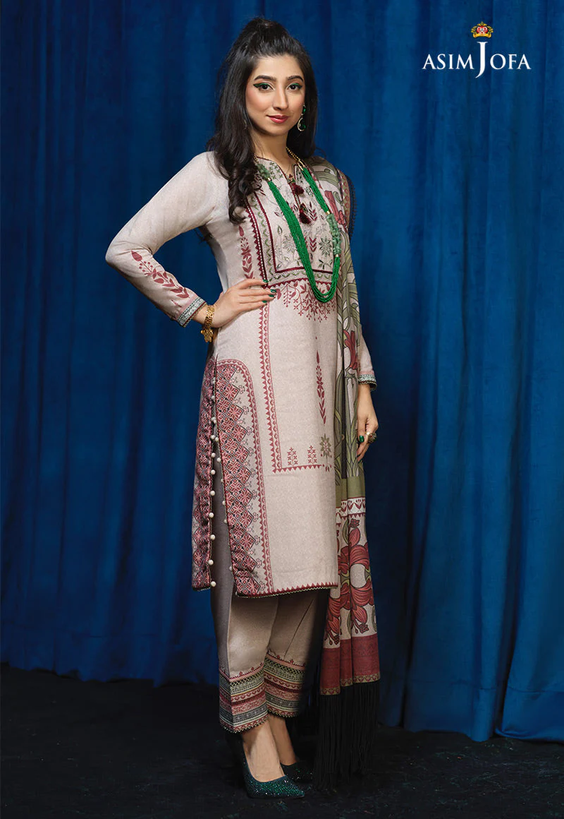 AJE-08 EMBROIDERED CAMBRIC 3 PCS - Image 8