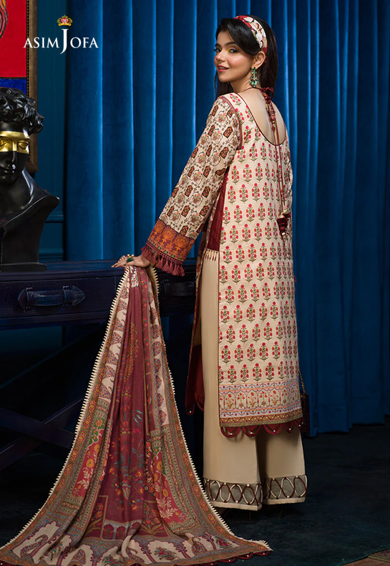 AJE-09 EMBROIDERED CAMBRIC 3 PCS - Image 12