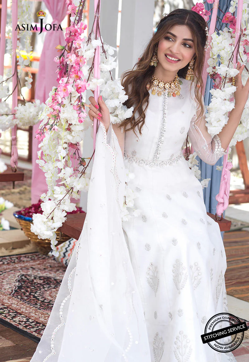 AJFC-01 EMBROIDERED ORGANZA 3 PCS - Image 2