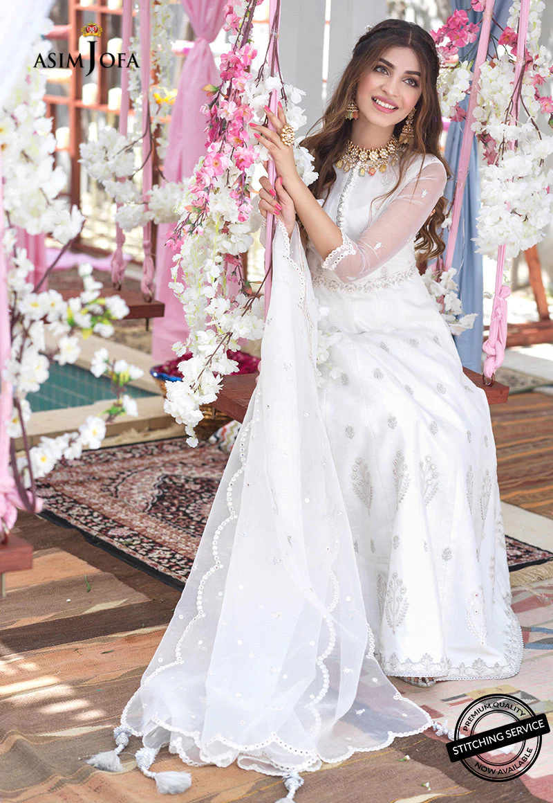 AJFC-01 EMBROIDERED ORGANZA 3 PCS - Image 4