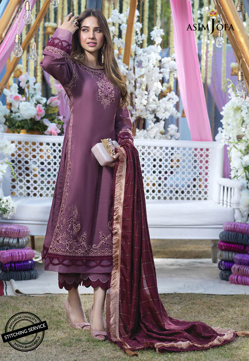 AJFC-08 EMBROIDERED COTTON 3 PCS - Image 3