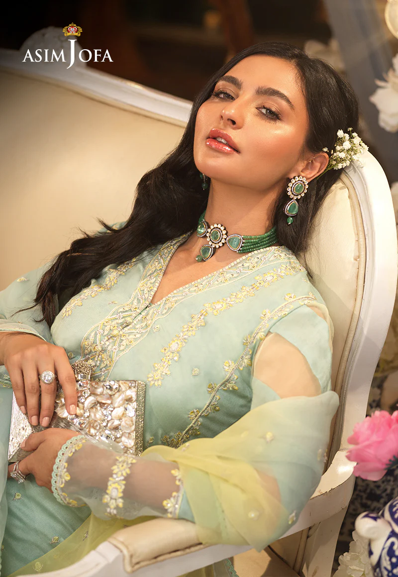 AJFC-19 EMBROIDERED COTTON NET 3 PCS - Image 5