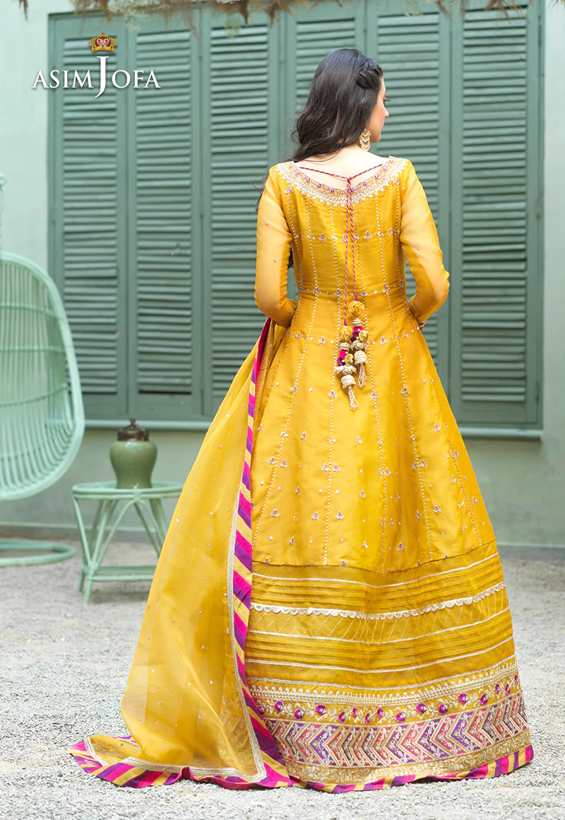 AJFC-42 EMBROIDERED ORGANZA 3 PCS - Image 2