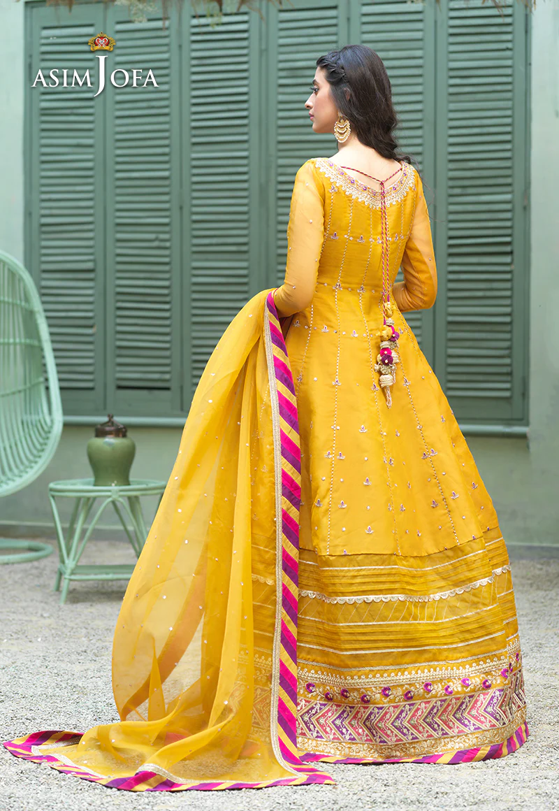 AJFC-42 EMBROIDERED ORGANZA 3 PCS - Image 5