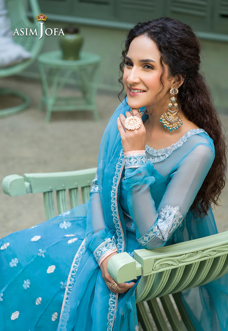 AJFC-43 EMBROIDERED ORGANZA 3 PCS - Image 10