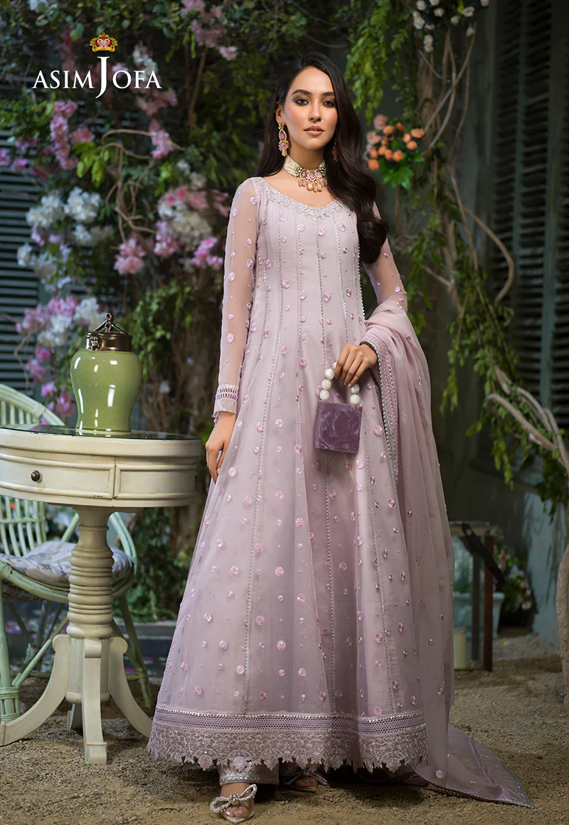AJFC-45 EMBROIDERED ORGANZA 3 PCS - Image 11