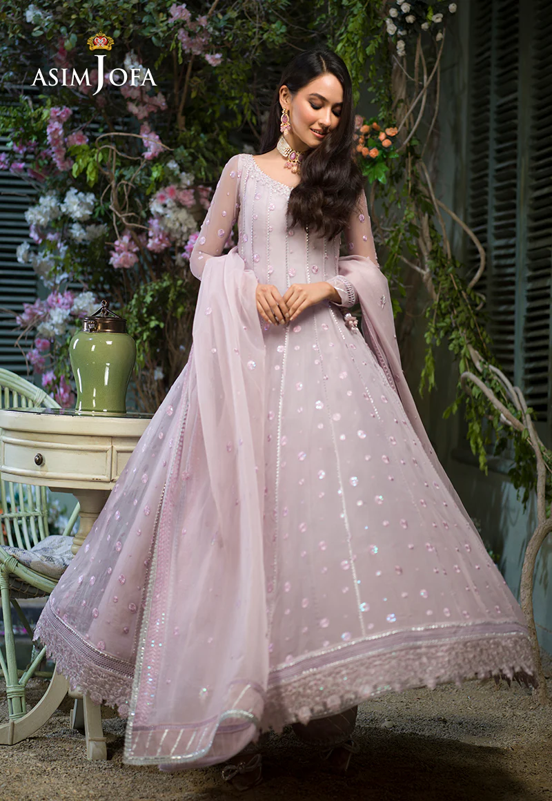 AJFC-45 EMBROIDERED ORGANZA 3 PCS - Image 7