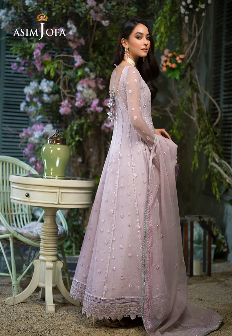 AJFC-45 EMBROIDERED ORGANZA 3 PCS - Image 8