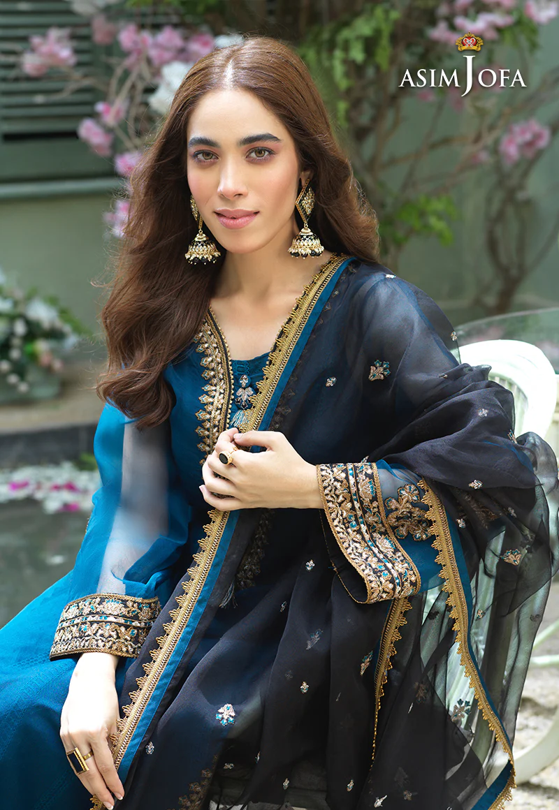 AJFC-48 EMBROIDERED ORGANZA 3 PCS - Image 10