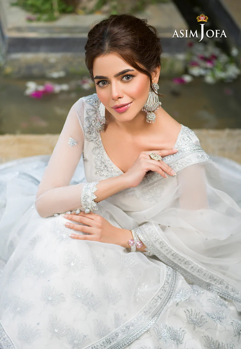AJFC-49 EMBROIDERED ORGANZA 3 PCS - Image 10