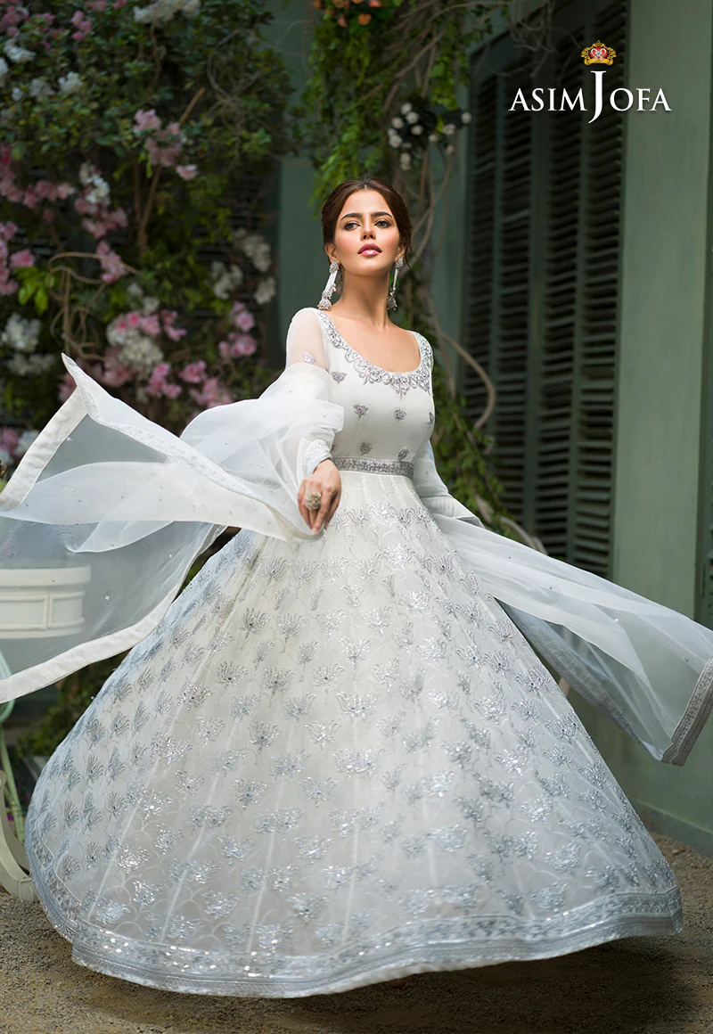 AJFC-49 EMBROIDERED ORGANZA 3 PCS - Image 6