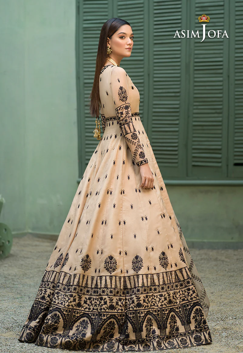 AJFC-52 EMBROIDERED ORGANZA 3 PCS - Image 2