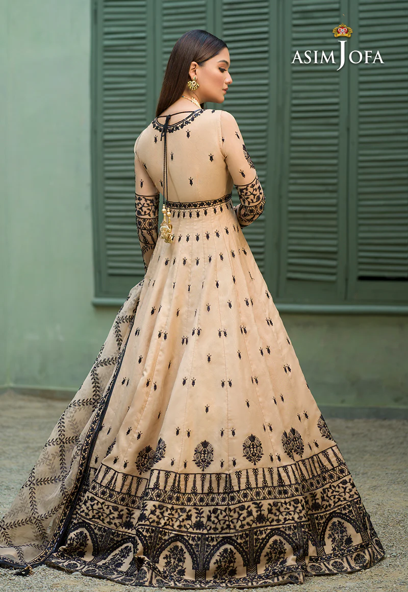 AJFC-52 EMBROIDERED ORGANZA 3 PCS - Image 5