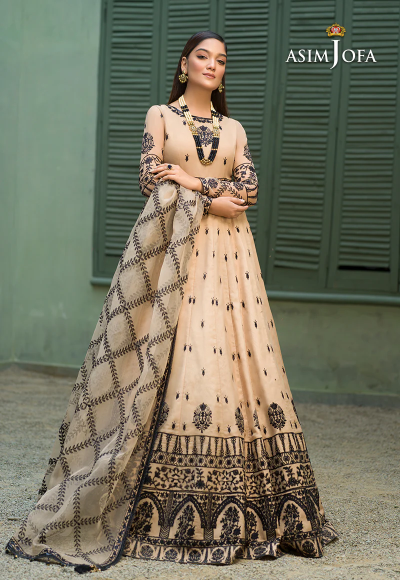 AJFC-52 EMBROIDERED ORGANZA 3 PCS - Image 6