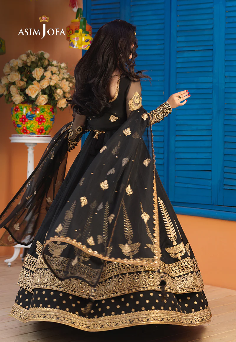 AJFC-65 EMBROIDERED ORGANZA 3 PCS - Image 6