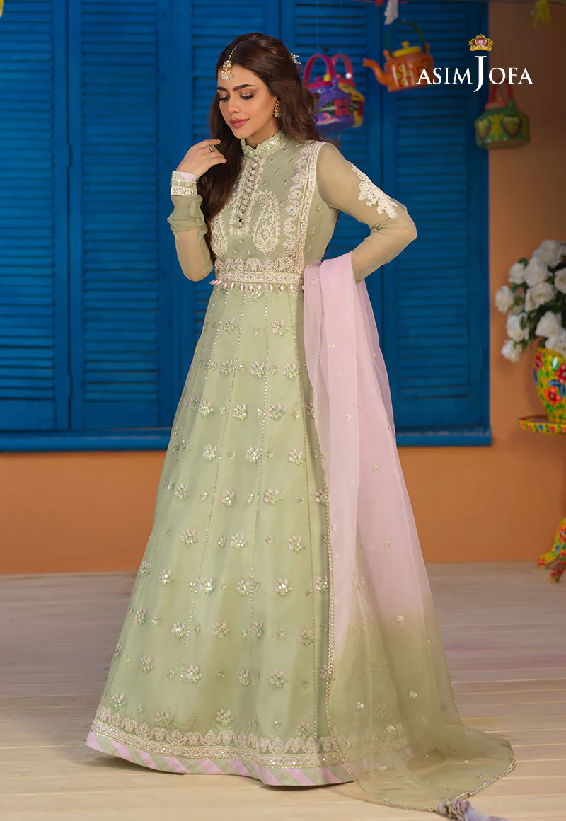 AJFC-75 EMBROIDERED ORGANZA 3 PCS - Image 6