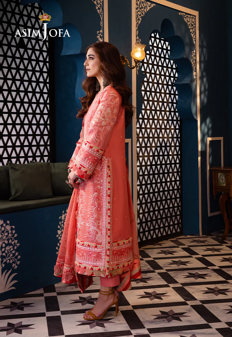 AJFI-07 EMBROIDERED LAWN 3 PCS - Image 6