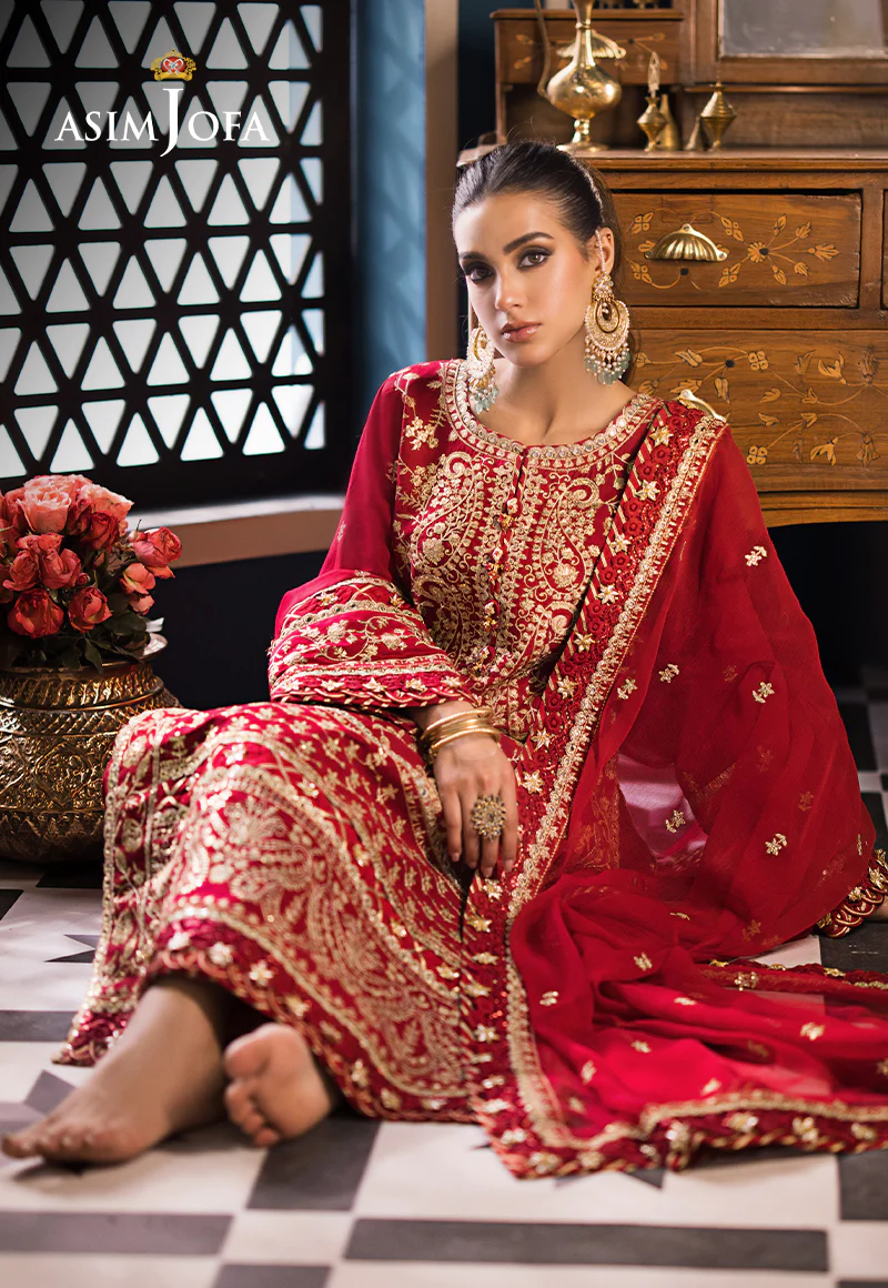 AJFI-10 EMBROIDERED LAWN 3 PCS - Image 11