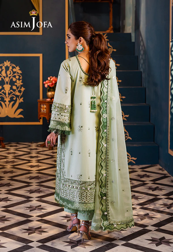 AJFI-17 EMBROIDERED LAWN 3 PCS - Image 2