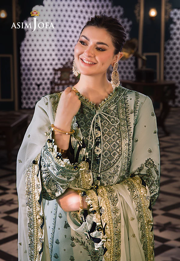 AJFI-28 EMBROIDERED LAWN 3 PCS - Image 6