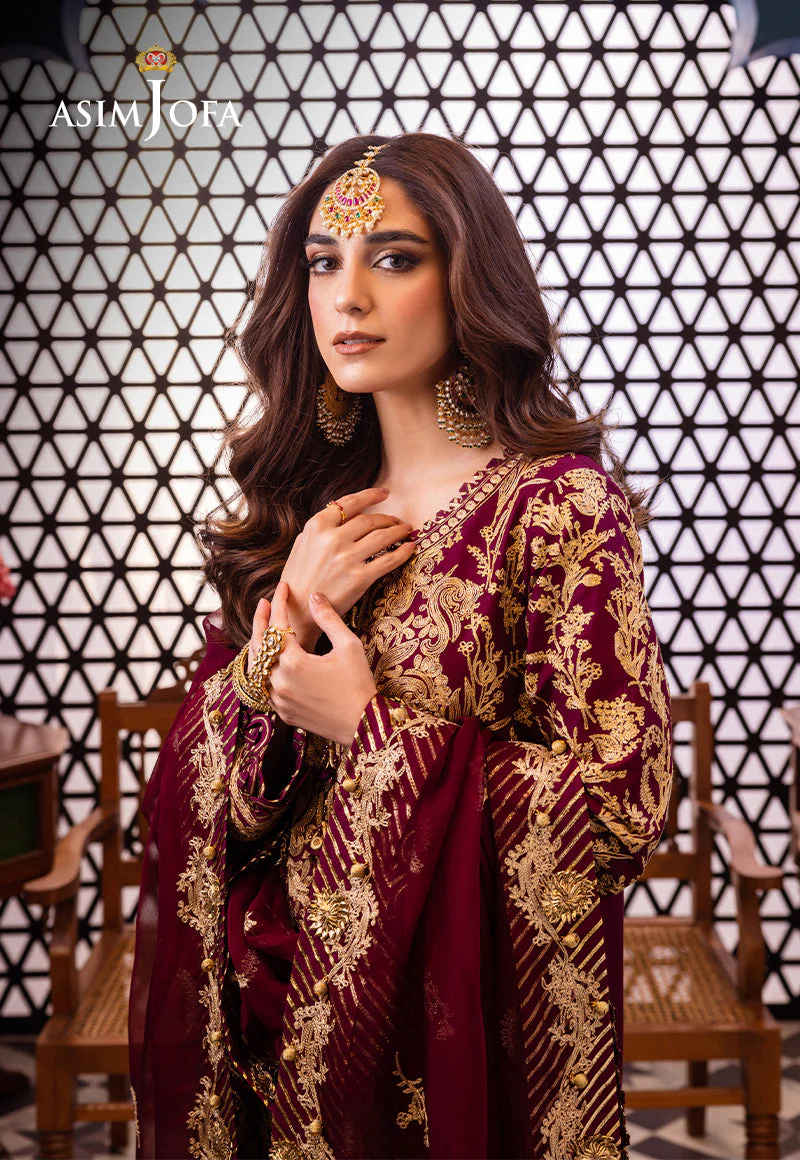 AJFID-03 EMBROIDERED LAWN STITCHED 3 PCS - Image 6