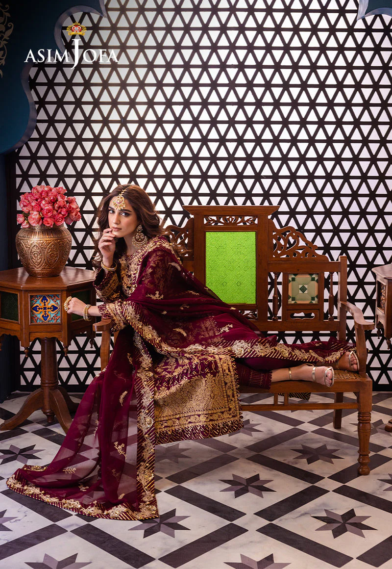 AJFID-03 EMBROIDERED LAWN STITCHED 3 PCS - Image 9