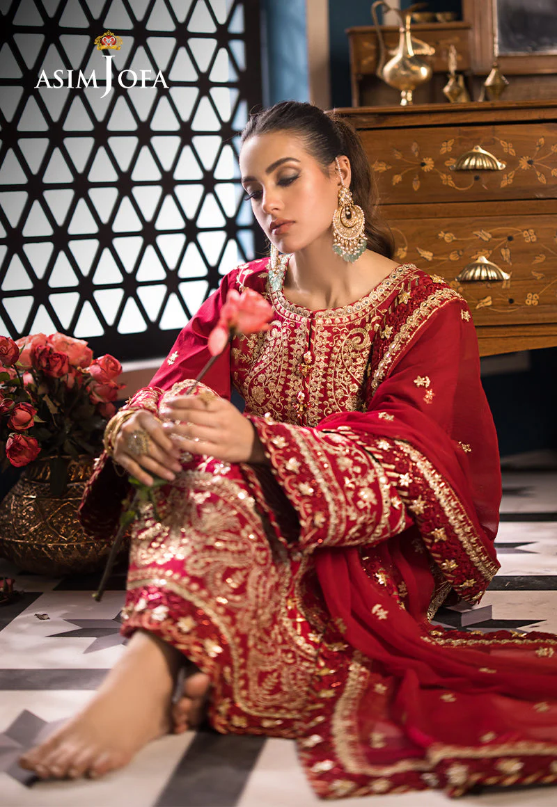 AJFIP-10 EMBROIDERED LAWN STITCHED 3 PCS - Image 12