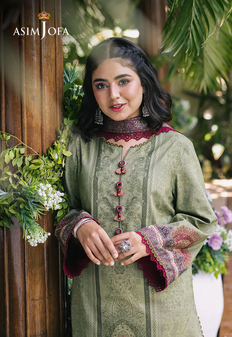 AJGBD-15 PRINTED LAWN 3 PCS - Image 7