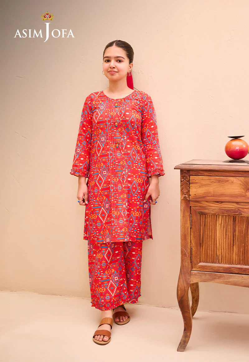 AJGL-02 PRINTED LAWN 2 PCS - Image 2