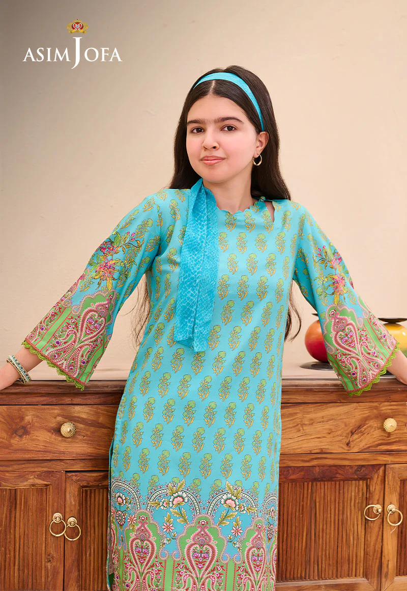 AJGL-04 PRINTED LAWN 2 PCS - Image 5
