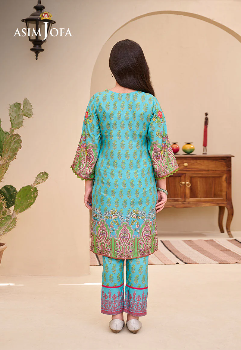 AJGL-04 PRINTED LAWN 2 PCS - Image 9