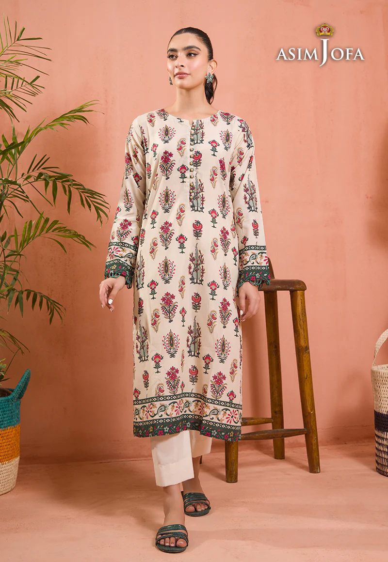 AJGR-01 PRINTED COTTON SILK 1 PCS - Image 7