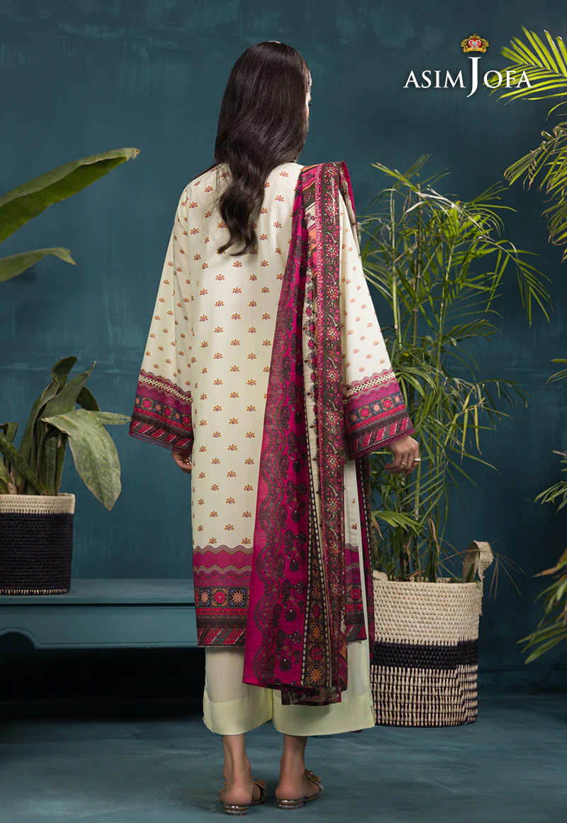 AJGR-13 PRINTED SWISS LAWN 3 PCS - Image 3