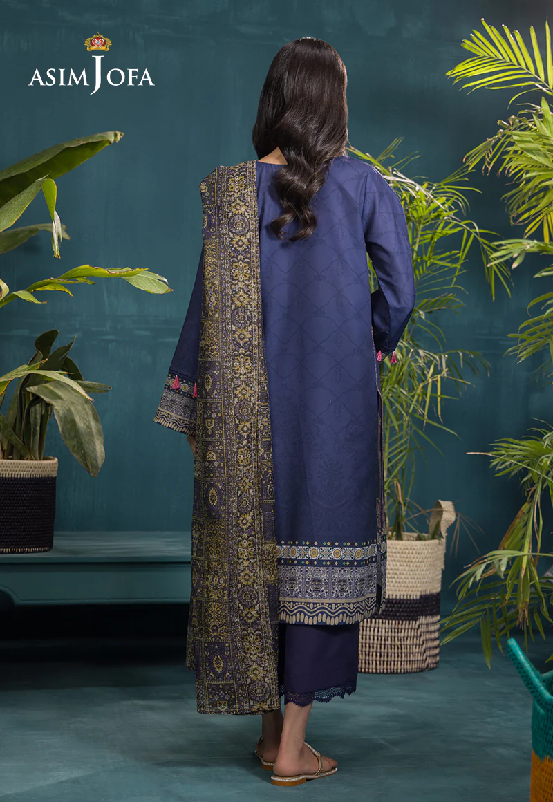 AJGR-20 PRINTED SWISS LAWN 3 PCS - Image 2