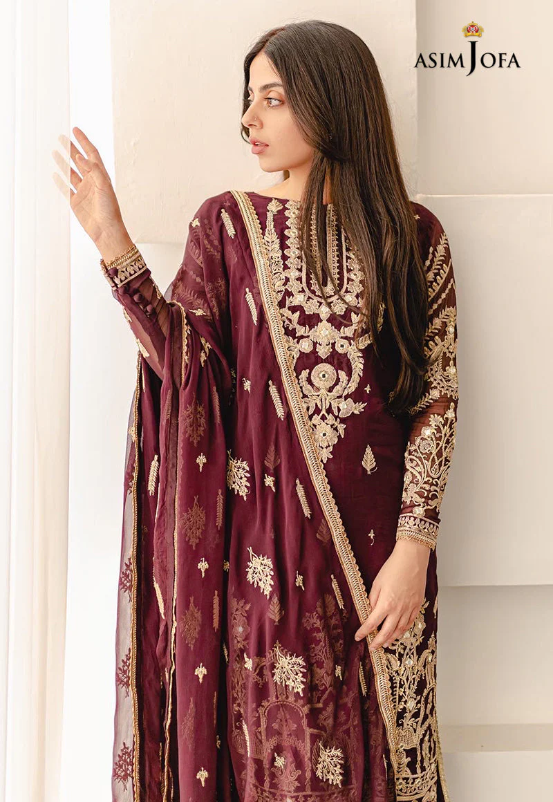 AJHJ-11 EMBROIDERED CHIFFON 3 PCS - Image 4