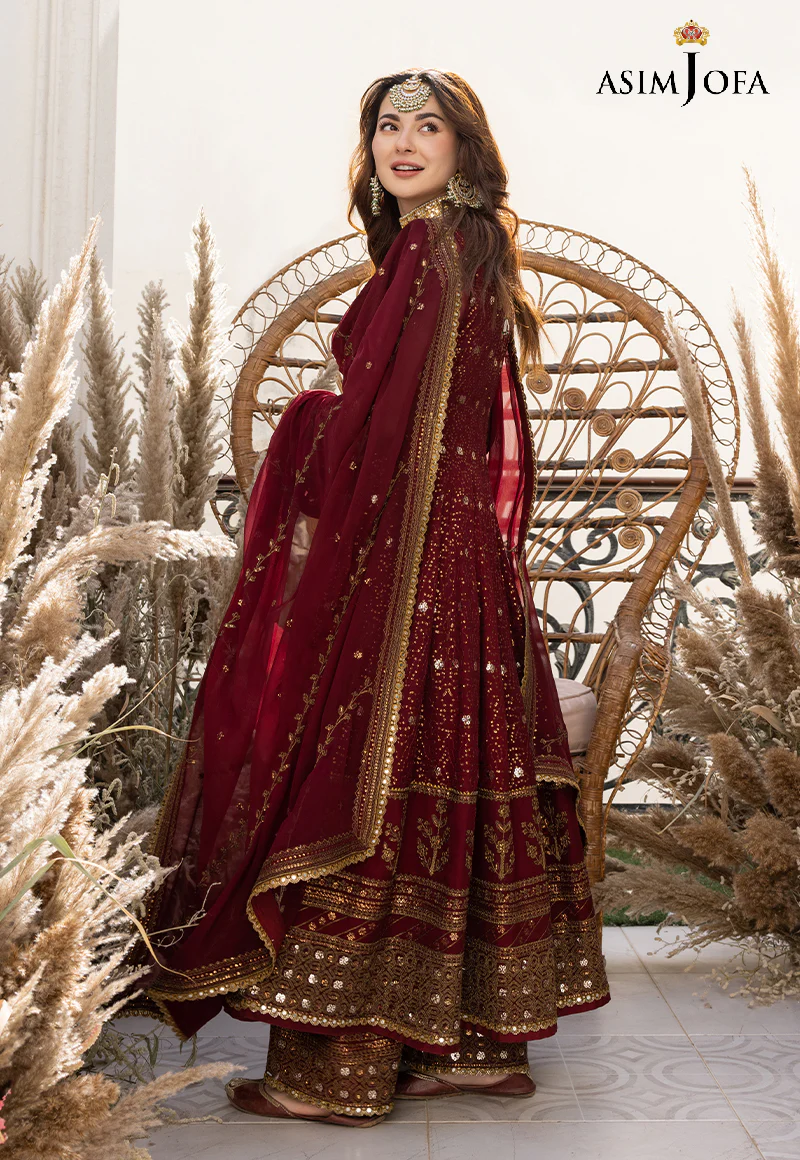 AJHJ-20 EMBROIDERED CHIFFON 3 PCS - Image 2