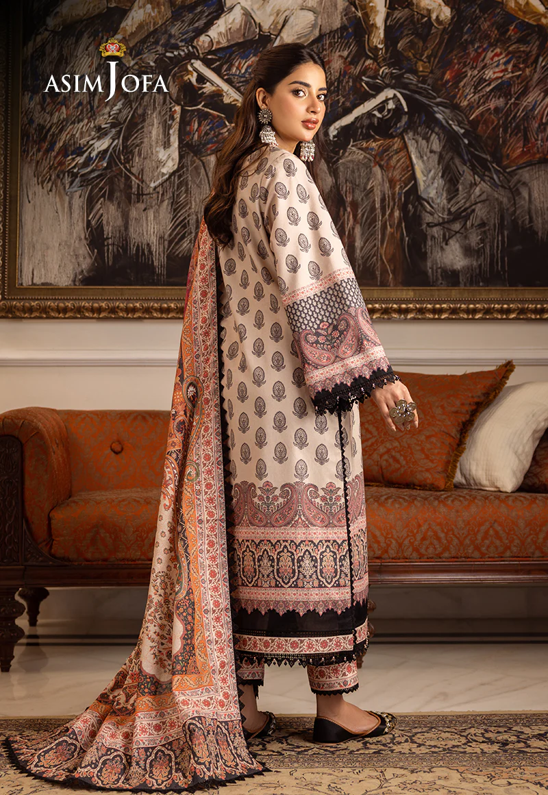 AJIW-06 EMBROIDERED KARANDI 3 PCS - Image 2
