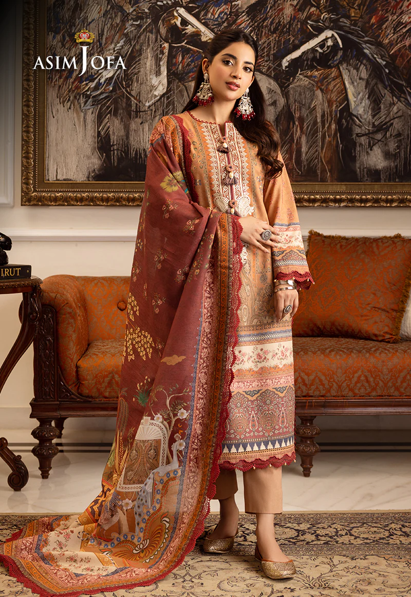 AJIW-10 EMBROIDERED KARANDI 3 PCS - Image 10