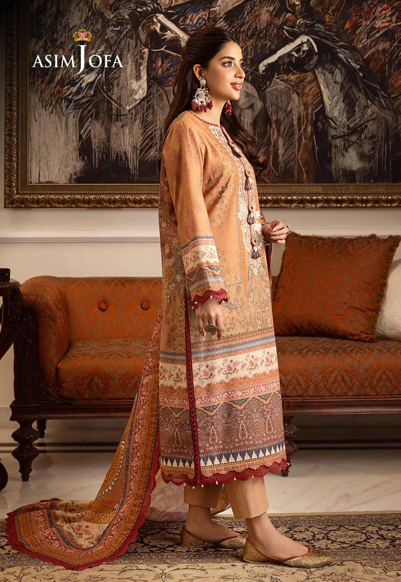 AJIW-10 EMBROIDERED KARANDI 3 PCS - Image 5