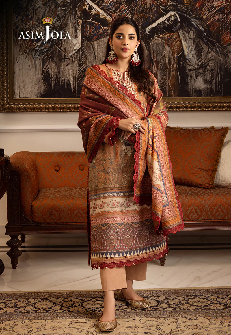 AJIW-10 EMBROIDERED KARANDI 3 PCS - Image 6