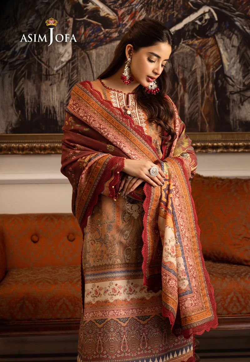 AJIW-10 EMBROIDERED KARANDI 3 PCS - Image 7