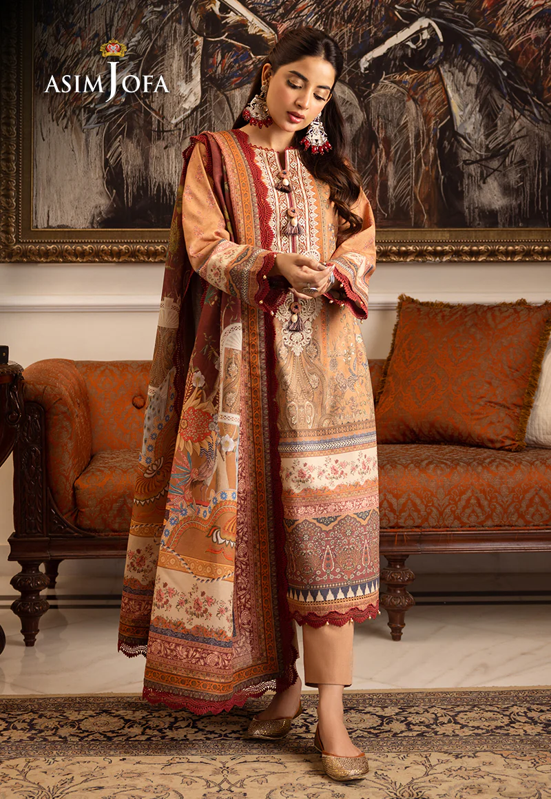 AJIW-10 EMBROIDERED KARANDI 3 PCS - Image 8