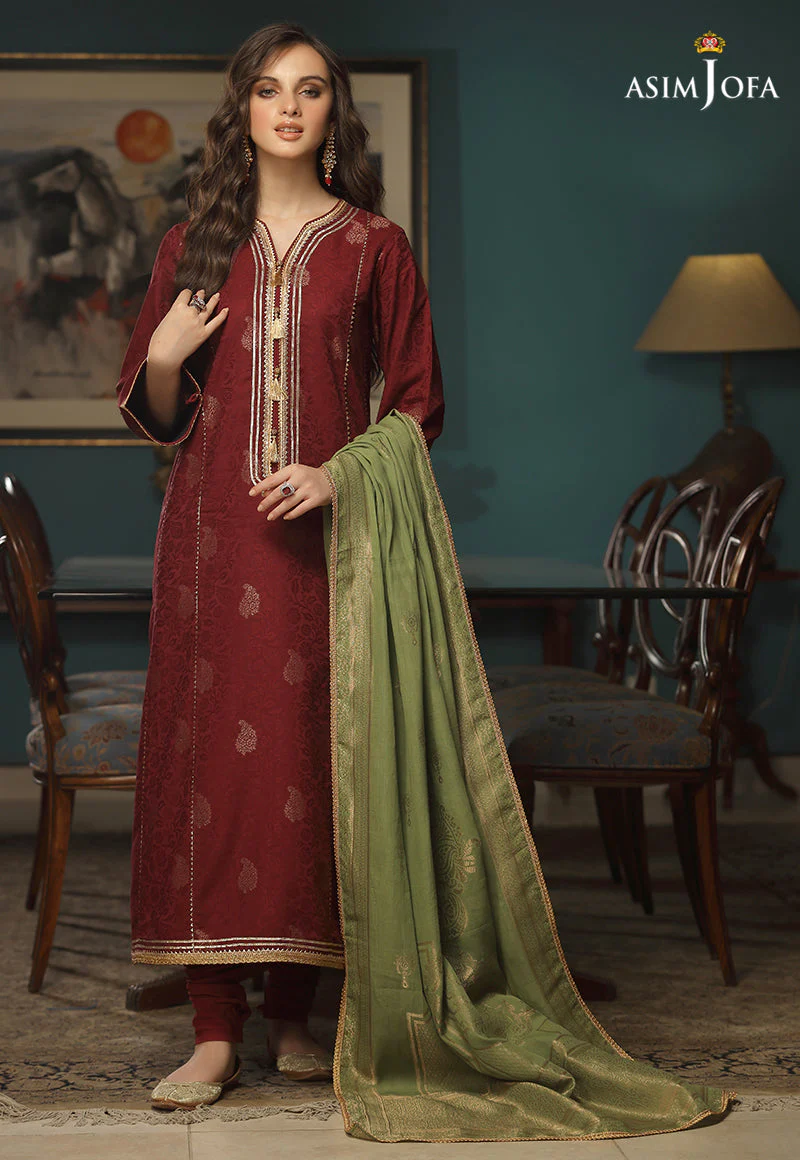 AJJD-01 PRINTED VISCOSE JACQUARD 3 PCS
