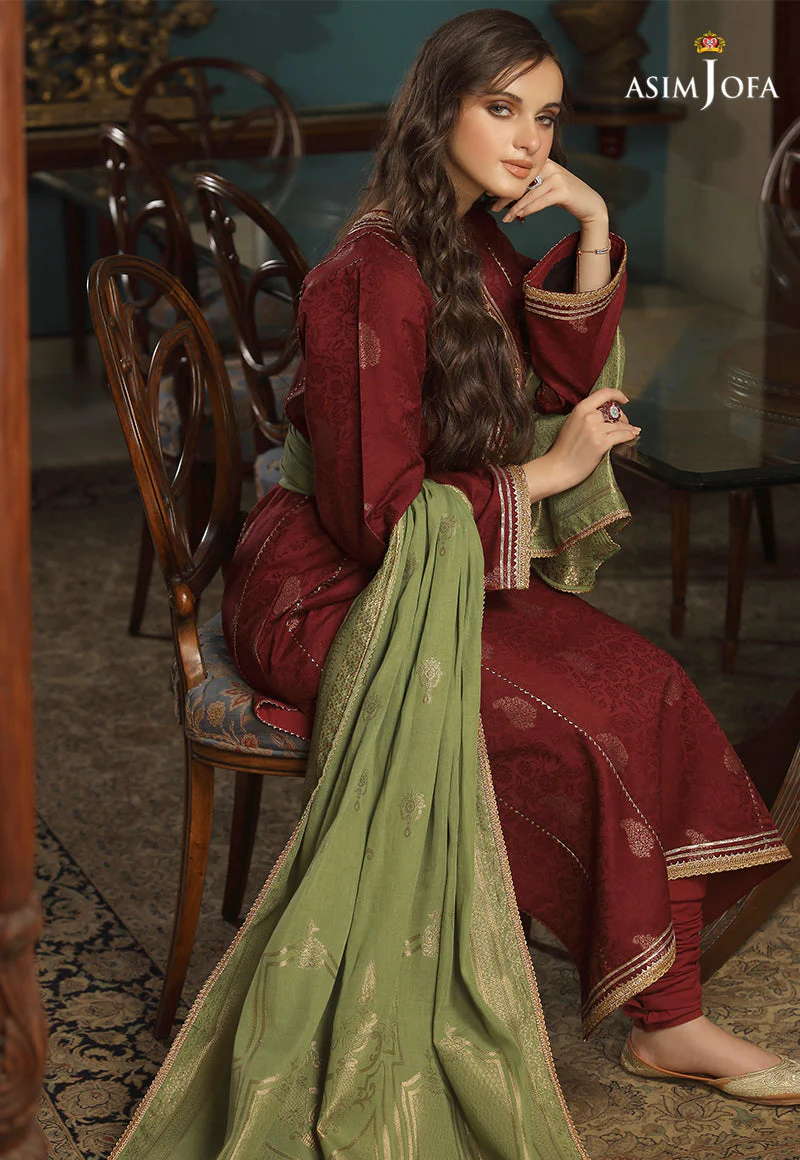 AJJD-01 PRINTED VISCOSE JACQUARD 3 PCS - Image 2